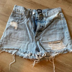 BDG Girlfriend High-Waisted Denim Short